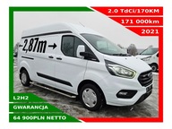 FORD TRANSIT CUSTOM L2H2 2.0 TDCI/170KM KLIMA CZUJNIKI GRZANE SIEDZENIA