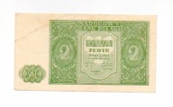 2 zł 1946r. bez serii i numeru