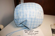 Gruby podwójny pokrowiec worek na kask narciarski XL/ XXL bawełna London