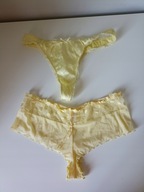 2 szt Śliczne markowe majteczki piękne NEW LOOK 10 38