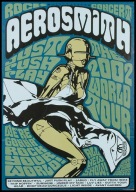 A2 PLAKAT OBRAZ PLAKAT MUZYCZNY MUZYKA ROCK BAND ZESPÓŁ AEROSMITH