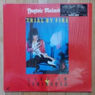 Laserdisc Yngwie Malmsteen Trial By Fire Live In Leningrad 1990 Japan NM/NM