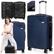 WALIZKA DUŻA PODRÓŻNA NA KÓŁKACH BAGAŻ Z ABS MOCNA XXL TWARDA POJEMNA TORBA