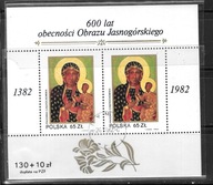 Znaczki Pocztowe Polskie BL 119 ..1982 r Kasowane