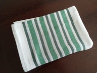 PRZEŚCIERADŁO BAWEŁNIANE W PASY 190 / 140 cm.