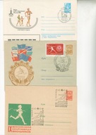 Lekkoatletyka-ciekawe koperty ilustrowane