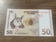 Kongo - 50 centimes - 1997 - specimen - UNC