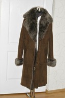 Peter Hahn Piękny kożuch Skóra naturalna Toscan