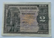 Hiszpania 2 pesety 1938