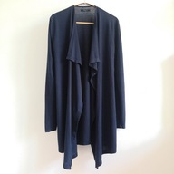 Długi kardigan kopertowa narzutka Mohito 36 38 cienka dzianina (130)