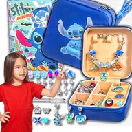 Zestaw Koralików do Robienia Biżuterii Lilo i Stitch Kreatywny Prezent