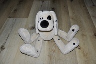 pluszak maskotka piesek w groszki kropki 40 cm