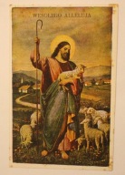PAN BÓG - JEZUS z BARANKAMI - WESOŁEGO ALLELUJA, CZYSTA, STARA