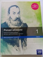 Ponad słowami klasa 1 część 2 Podręcznik do języka polskiego M Chmiel