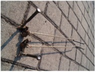 Blokada drzwi tył wewnętrzna MERCEDES w114 w115