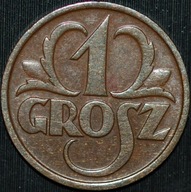 1 grosz 1933 - piękny egzemplarz
