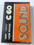 SOUND C60 KASETA MAGNETOFONOWA