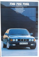 Prospekt BMW 7 E32 Lakiery i tapicerki 2 / 1986