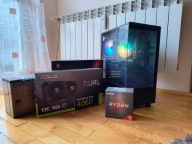 PC do GIER Ryzen 5 5500 16GB RTX4060 SSD 512GB HDD 1TB