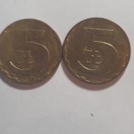 5 ZŁOTYCH 1976, 1977 ROK PIĘKNE.