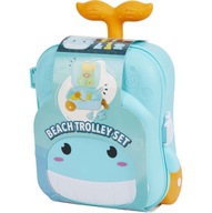 ZESTAW DO PIASKU WALIZKA DO PIASKOWNICY 8w1 FOREMKA KONEWKA MŁYNEK