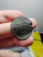 Bączek carski kokarda XIX/XX w. Baczek szeregowca Carska Rosja ORYGINAŁ