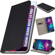 Etui z klapką do Xiaomi Redmi Note 10 Pro +Szkło 9h - Etui Magnetyczne