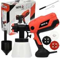 YATO PISTOLET MALARSKI ELEKTRYCZNY 600W AGREGAT PRZEPŁYW 1L/MIN + 3 DYSZE