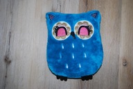 pluszak maskotka śliczna sowa sówka poduszka