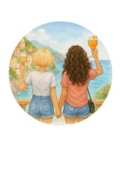 WYDRUK CUKROWY NA MASIE CUKROWEJ DLA KOBIETY KOBIETA PERFUMY SZAMPAN