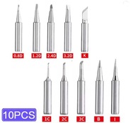 STONEGO – Zestaw 10 Końcówek do Lutownicy | Wymienne Groty do Lutowania DIY