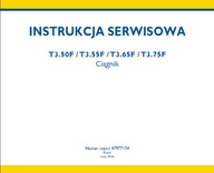 INSTRUKCJA SERWISOWA NEW HOLLAND T3.50F / T3.55F / T3.65F / T3.75F Ciągnik