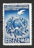 ##ROCZNIK 1951 Fi 566** FESTIWAL MŁODYCH BOJOWNIKÓW - FISCHER tom II