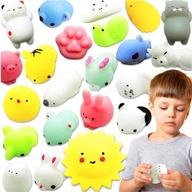 GNIOTEK ANTYSTRESOWY MOCHI 24 SZT SQUISHY ZABAWKA ZESTAW DLA DZIECI ORGINAL