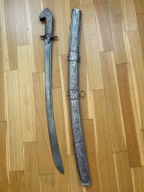 Karabela ze srebrną pochwą XIX lub XX w