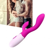 WIBRATOR DAMSKI DLA PAR SEX MASAŻER ŁECHTACZKI KRÓLICZEK 30 PROGRAMÓW