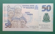 Banknot 50 Naira 2024 UNC Nigeria