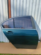 BMW E65 DRZWI PRAWE PRAWY TYŁ TYLNE OXFORDGRUEN 2 METALLIC KOMPLETNE