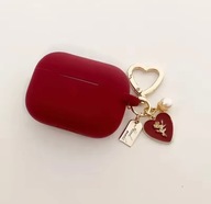 Etui Pearl Love Rose Vintage na AirPods 1 / 2 / 3 / 4 / Pro / Pro 2
