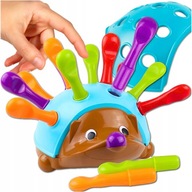 JEŻYK SORTER MONTESSORI UKŁADANKA DO NAUKI GRA EDUKACYJNA DLA DZIECI 18M+