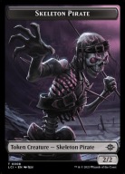 Karta Magic: The Gathering Skeleton Pirate Token (LCI 008)
