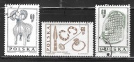Znaczki Pocztowe Polska 1579-81 ..1966 r Kasowane