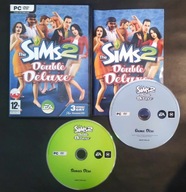 SIMS 2 double deluxe PL Podstawa + Nocne życie + Impreza POLSKA WERSJA PC