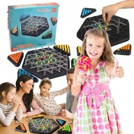 GRA RODZINNA W TRÓJKĄTY LOGICZNA STRATEGICZNA TRIGGLE SZACHY CHAIN GAME