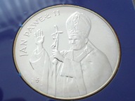 10 000 zł. Jan Paweł II -srebro z 1987 r.