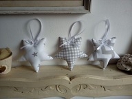 GWIAZDKI,GWIAZDY, ZAWIESZKI komplet 3 szt.