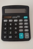 Nowy kalkulator biurowy KK-837B | 12 cyfr | solarny + bateria AAA