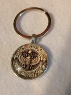 Śliczny breloczek do kluczy skarabeusz