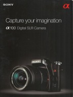 Katalog Prospekt Sony Alpha 100 24 strony E