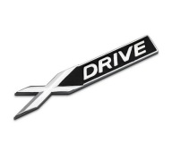 Emblemat 3D Nowy chrom XDrive BMW BMW E46 E39 E60 E90 F10 F30 X3 X6 X5 X7
